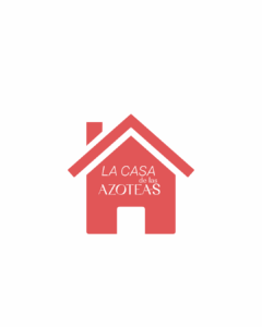 logotipo casa de las azoteas rojo
